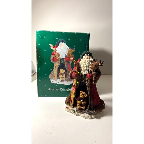 Boyd's Bears Alpine Kringleton Santa Figurine - Picture 4 of 5